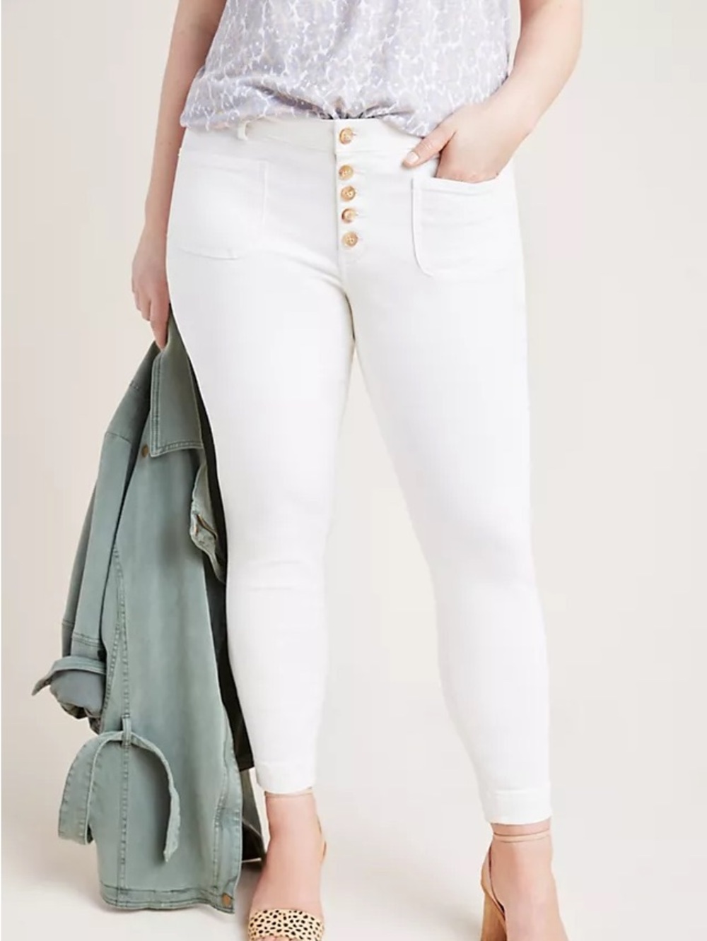 Anthropologie High-Rise pants size 30